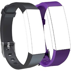 ZURURU Veryfitpro ID130Plus (لون) أربطة بديلة HR لـ Lintelek، Letsfit، Letscom، Livikey، Kalinco Veryfit Pro ID130Plus (لون) لتتبع اللياقة البدنية HR
