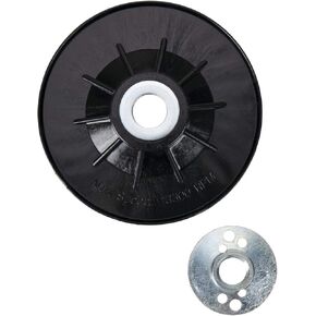 DEWALT DABP4RR58 BACKING PAD 4.5' RIBBED-RIGID 5/8-11