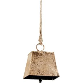 47th & Main Rustic Hanging Bells Gold Vintage Bell for Décor, Medium, Square in Kuwait