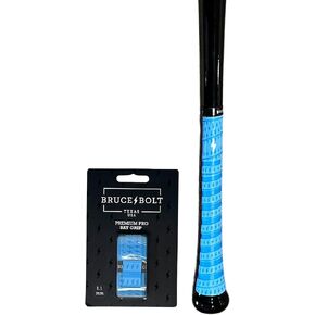 BRUCE BOLT Premium Pro Baseball & Softball Bat Grip - Multiple Colors - 0.6mm & 1.1mm Sizes