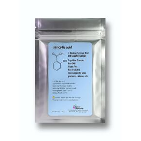Pure Salicylic Acid Powder DIY Cosmetics Salicylic Acid by Talsen Chemicals (4 Ounce / 113 Gram)