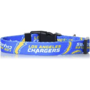 Littlearth Unisex-Adult NFL Los Angeles Chargers Pet Collar, Team Color, Medium