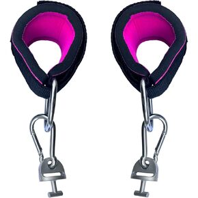 Ankle Workout Straps for Tonal Gym Machine,Hot Pink Adjustable Ankle Strap Attachments for Tonal,with Special Tonal Adapter Accessory