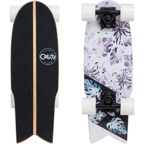 Cal 7 Fishtail Deck 22-inch Mini Cruiser Skateboard