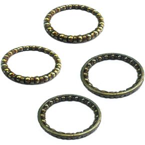 Ball Bearing 4PCS Headset Caged Ball Bearing Race for 1-1/8" Mountain Bike Cycle Bicycle