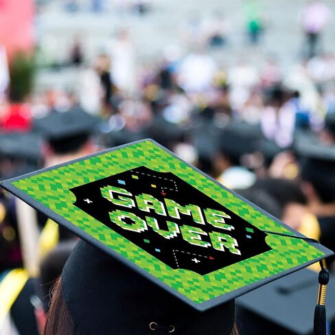 Big Dot of Happiness Grad Baseball - 2024 Graduation Cap Decorations Kit - Grad Cap Cover in Saudi Arabia