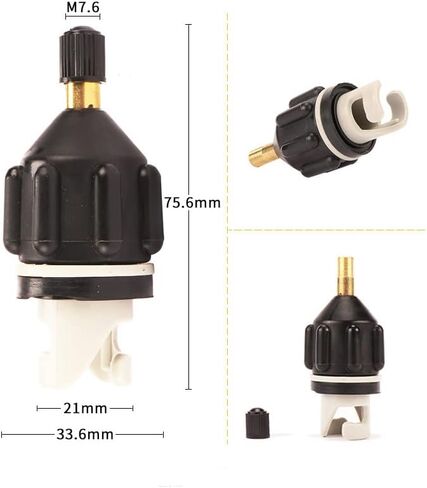 SUP Inflation Adapter Air Pump Adaptor Standard Schrader Conventional Air Valve Adapter in Saudi Arabia