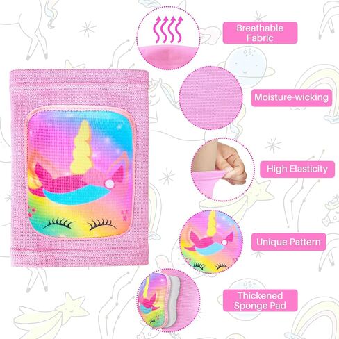 Volleyball Knee Pads for Kids Girls, Sponge Knee Brace Breathable Flexible Elastic Knee Support for Volleyball Football Dance Skating Basketball Sports, 3-7 Years in Saudi Arabia