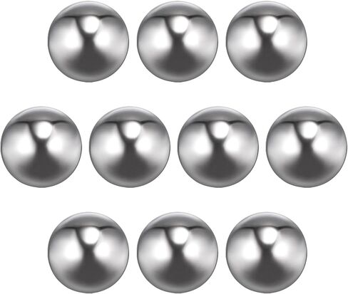 uxcell 10pcs 19mm 201 Stainless Steel Bearing Balls G1000 Precision in Saudi Arabia