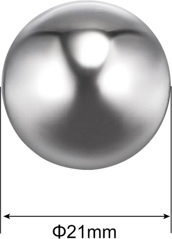 uxcell 10pcs 19mm 201 Stainless Steel Bearing Balls G1000 Precision in Saudi Arabia