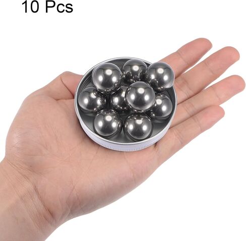 uxcell 10pcs 19mm 201 Stainless Steel Bearing Balls G1000 Precision in Saudi Arabia