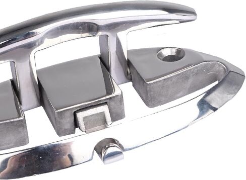 NovelBee 2pcs 7-1/2" Boat Folding Cleats,316 Stainless Steel Heavy Duty Flip-up Dock Deck Cleats for Boat Marine in Saudi Arabia