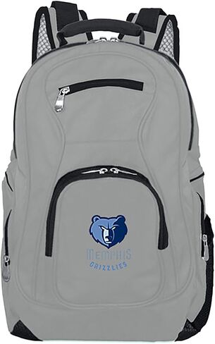 NBA Laptop Backpack, 19-inches, Grey in Saudi Arabia