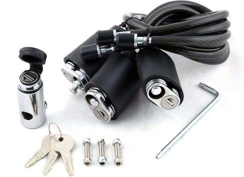 KUAT Transfer Single Cable Lock Kit with Locking Hitch Pin | Durable Reliable Steel Heavy-Duty Anti-Theft Bicycle Lock Compatible with Original Transfer Hitch Bike Rack in Saudi Arabia