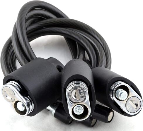 KUAT Transfer Single Cable Lock Kit with Locking Hitch Pin | Durable Reliable Steel Heavy-Duty Anti-Theft Bicycle Lock Compatible with Original Transfer Hitch Bike Rack in Saudi Arabia