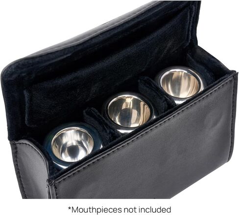 Protec INGO Trombone/Alto Saxophone/Clarinet Mouthpiece Pouch (3-Piece), Black, Model A272 in Saudi Arabia