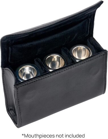 Protec INGO Trombone/Alto Saxophone/Clarinet Mouthpiece Pouch (3-Piece), Black, Model A272 in Saudi Arabia