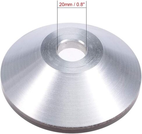 uxcell 100x32x20x10x3mm Resin Bond Cup Diamond Grinding Wheel 400 Grit for Carbide Metal in Saudi Arabia