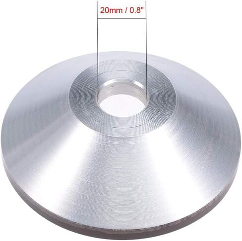 uxcell 100x32x20x10x3mm Resin Bond Cup Diamond Grinding Wheel 400 Grit for Carbide Metal in Saudi Arabia