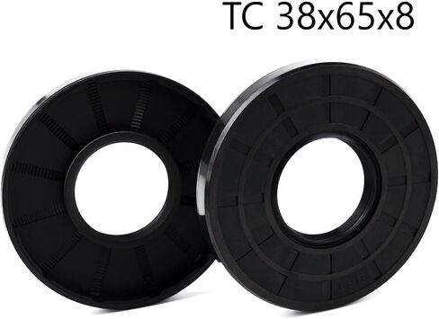 XIKE 2PCS TC 35x65x10 Oil Seal,Oil Shaft Seal,Double Lip Seals with Spring for Bearing Shaf in Saudi Arabia