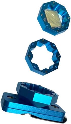 Premium 3 Layer Magnetic Billiard Pool Cue Chalk Holder Box Set, Pool Table Accessory for Billiards Precision Shots in Saudi Arabia