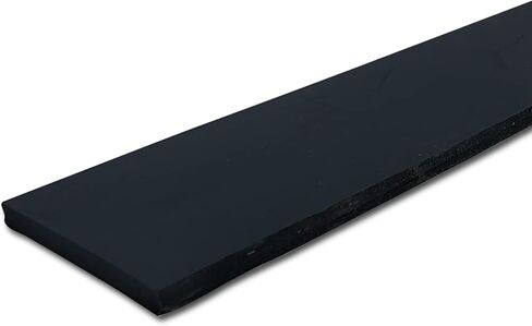 لوح مطاطي، Buna-N، عرض المطاط 2 بوصة، طول المطاط 2 قدم، سمك المطاط 1/4 بوصة، 70 أمبير، دعم عادي in Kuwait