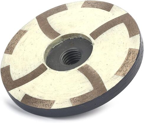 YIJING 4" Diamond Resin Filled Grinding Wheel Diamond Cup Wheel Fine Grit with Thread 5/8"-11 for Grinding Stone,Concrete in Saudi Arabia