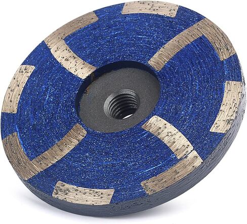 YIJING 4" Diamond Resin Filled Grinding Wheel Diamond Cup Wheel Fine Grit with Thread 5/8"-11 for Grinding Stone,Concrete in Kuwait