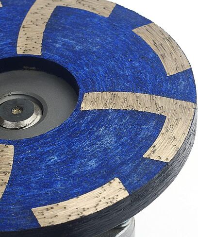 YIJING 4" Diamond Resin Filled Grinding Wheel Diamond Cup Wheel Fine Grit with Thread 5/8"-11 for Grinding Stone,Concrete in Kuwait