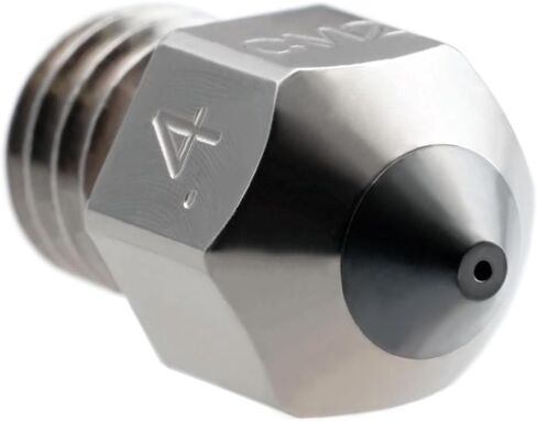 Micro Swiss CM2 MK8 Nozzle for Makerbot, Creality Ender 3, Ender 3 S1, Ender 5, CR-10 Series - Copper Core - M2 Hardened Steel Tip - Superior Thermal Performance - Exceptional Wear Resistance (.4mm) in Saudi Arabia