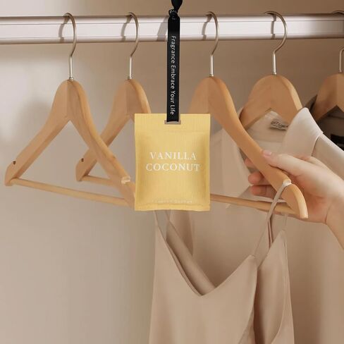 كيس معطر هواء للسيارة، أكياس أكياس، أكياس أكياس روائح منعشة، مزيل الروائح الكريهة للسيارة للنساء، الفانيليا وجوز الهند in Kuwait