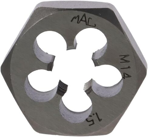 Hex Rethreading Dies,Carbon Steel Hexagon Taper Pipe Die,M14 X 1.5 Carbon Steel Hex Rethreading Die Hand Tool For Machining in Saudi Arabia