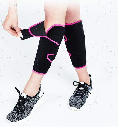 Sauna Waist Arm Calf and Thigh Trimmer Women Weight Loss Waist Trainer sweat band in Saudi Arabia