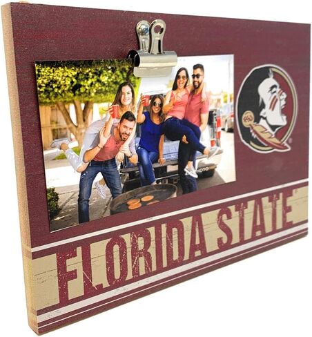 Team Colore Wisconsin Badgers Clip Logo Photo Frame, (1001103538) in Saudi Arabia