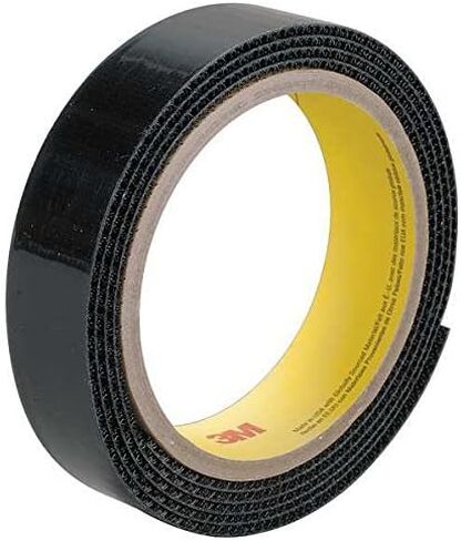 3M Scotchmate SJ3418FR Black Hook & Loop Tape - Loop - 1 in Width - Flame Retardant - 62676 [PRICE is per ROLL] in Saudi Arabia