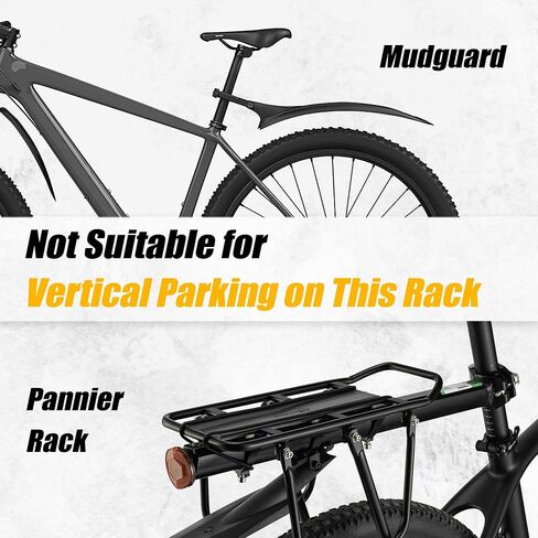 CyclingDeal Vertical Bike Stand - for Fat Bike Snow MTB Road Bikes with Max 5" Tire Width - Vertical & Horizontal Adjustable Bicycle Parking Rack with Seatpost Stabilizer - Wheel Sizes up to 29" in Saudi Arabia