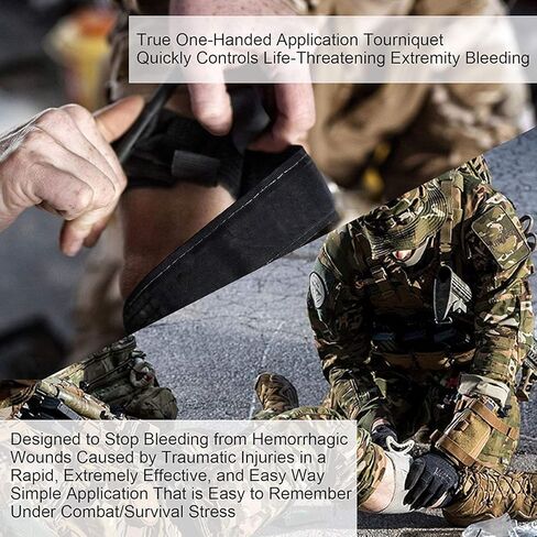 حزمة إعادة ملء الصدمة والتحكم في النزيف حزمة Fet Med Pack | تي كيو-12 | ضمادة | أربطة لاصقة | تضميد الجروح | بطانية الطوارئ للتخييم والتنزه (مجموعة عاصبة) in Kuwait