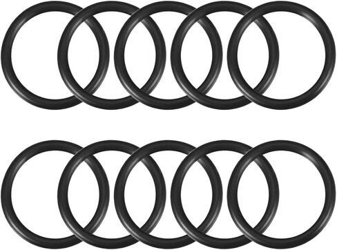 uxcell Nitrile Rubber O-Rings 38mm OD 30mm ID 4mm Width, Metric Sealing Gasket for Automotive Machine Plumbing, Pack of 10 in Saudi Arabia