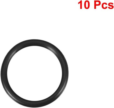 uxcell Nitrile Rubber O-Rings 38mm OD 30mm ID 4mm Width, Metric Sealing Gasket for Automotive Machine Plumbing, Pack of 10 in Saudi Arabia