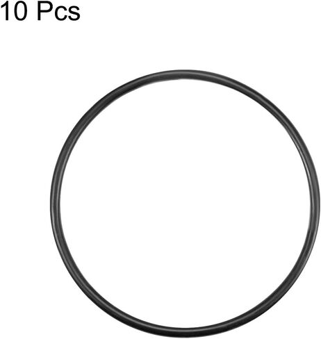 uxcell Nitrile Rubber O-Rings 38mm OD 30mm ID 4mm Width, Metric Sealing Gasket for Automotive Machine Plumbing, Pack of 10 in Saudi Arabia