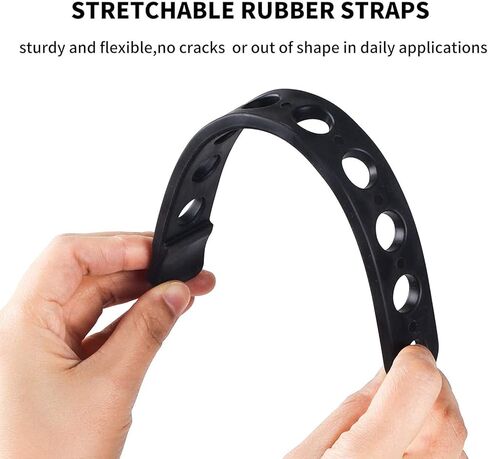 حامل الدراجة الأسود، حزام مهد الدراجة، حامل بديل لركوب الدراجات، حزام سلسلة مطاطي، ملحقات رف الدراجة للسيارة لرف الدراجة in Kuwait