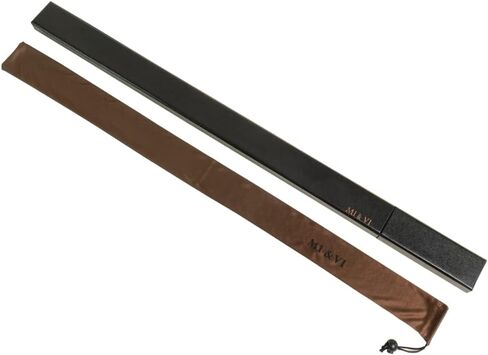 حافظة قوس عالمية خفيفة الوزن من MI&VI لـ (1) قوس كمان مفرد/فيولا/تشيلو مع حقيبة مخملية للحماية - من MIVI Music (أسود) in Kuwait