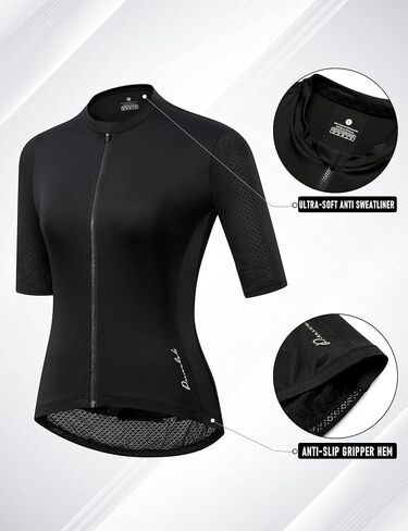 قمصان Przewalski النسائية Pro Team لركوب الدراجات بأكمام قصيرة قمصان ركوب الدراجات الهوائية لركوب الدراجات على الطرق والحصى in Kuwait