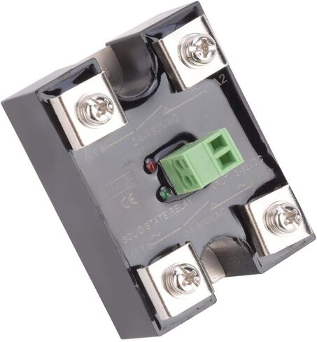 مرحل الحالة الصلبة 24-480VAC، مرحل الحالة الصلبة بقناة واحدة DC للتحكم ثنائي القناة، مرحل الحالة الصلبة SSR DC-AC (40A) in Kuwait