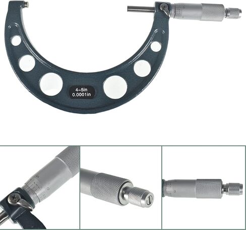 4-Pack Outside Micrometer Set 0-4In Precision Machinist Tools W/Carbide Tips and Ratchet Stop in Saudi Arabia