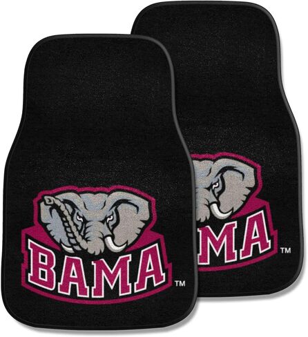 Fanmats Alabama Crimsom Tide Carpeted Car Mats in Saudi Arabia