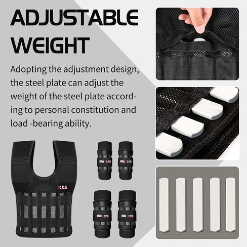 Weighted Vest，Adjustable weighted vest， Weighted Vest for Men and Women ，Strength and Endurance Training, Fitness Workouts, Running in Saudi Arabia