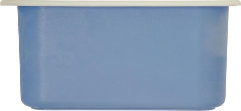 Carlisle FoodService Products CM1102C1402 Coldmaster CoolCheck 6" Deep Third-Size Insulated Food Pan, 4 Quart, Color Changing, White and Blue in Saudi Arabia