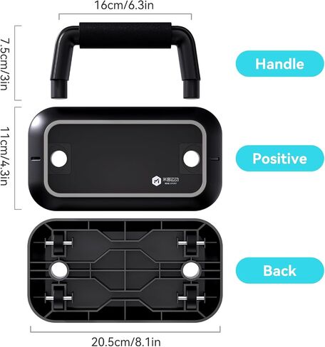 2-in-1 Push-Up Bar and Ab Roller for Men - Lightweight Portable Pushup Handles, Perfect Pushups Equipment, Ab Wheel Roller for Abs Workout - Ideal Push Up Stand and Exercise Wheel Combo - Home Gym Fitness Equipment, Core Trainer, Upper Body Workout Gear,  in Saudi Arabia