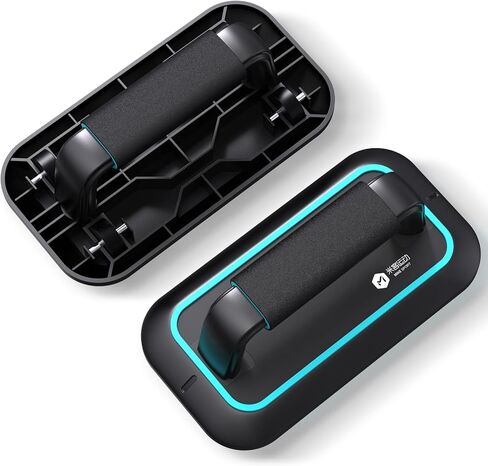 قضيب دفع 2 في 1 وبكرة تمارين البطن للرجال - مقابض دفع محمولة خفيفة الوزن، معدات دفع مثالية، بكرة عجلة البطن لتمرين عضلات البطن - مجموعة مثالية من حامل الدفع وعجلة التمرين - معدات اللياقة البدنية المنزلية، مدرب أساسي، الجزء العلوي من الجسم معدات تجريب, in Kuwait